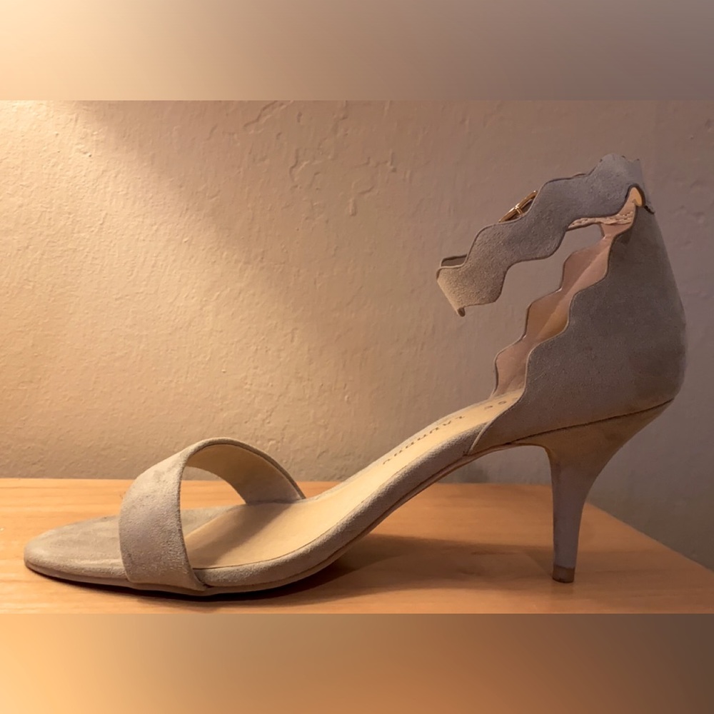 Chinese Laundry micro suede heels